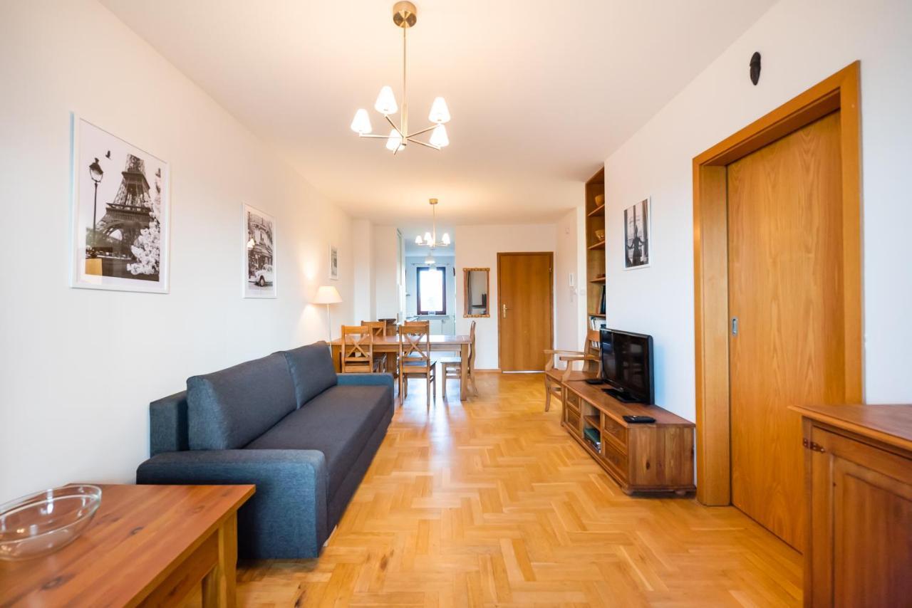 ורשה Woronicza Homey Wooden Apartment מראה חיצוני תמונה