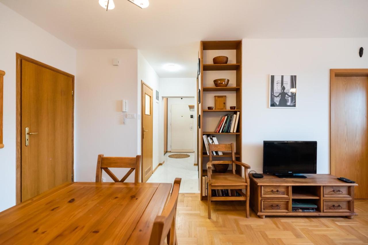 ורשה Woronicza Homey Wooden Apartment מראה חיצוני תמונה